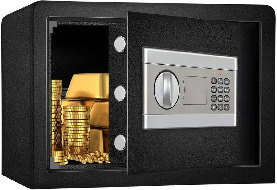 Safe Box 1.0 Cub Digital Combination Lock Safe with Keypad for Cash Jewelry Important Documents — image 4