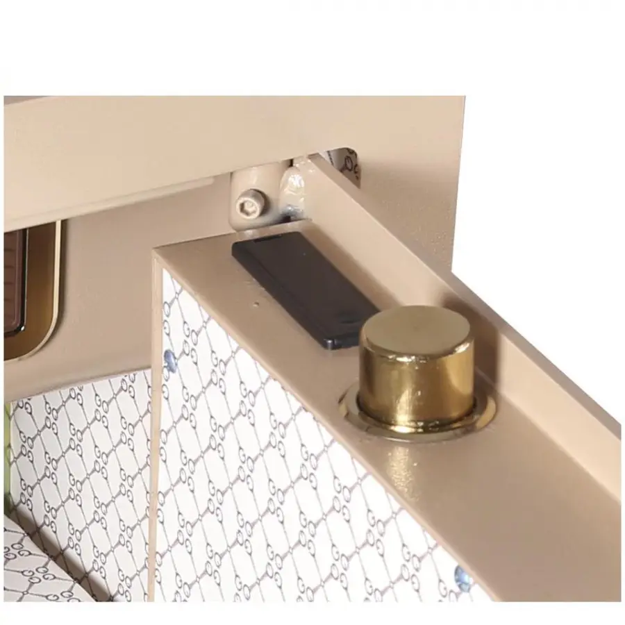 Home Office Security Box with Key Lock Digital Electronic Safe for Cash Jewelry Valuables Compact Durable Design — image 4