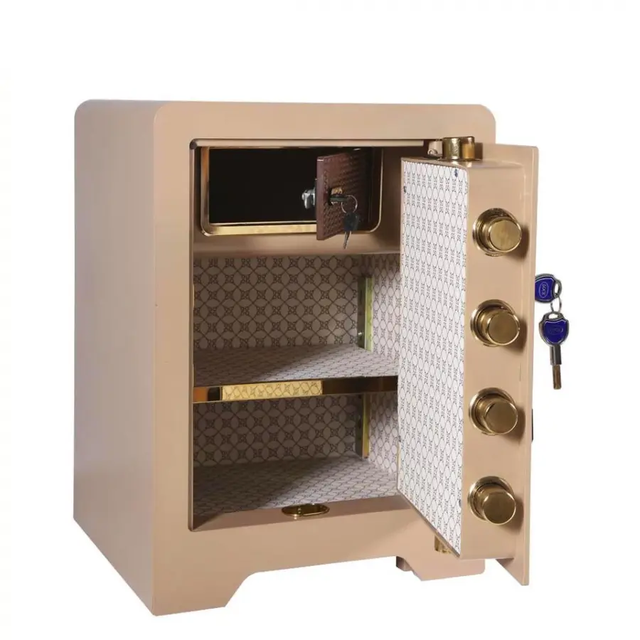E-Safe Mini Electronic Safe Box Digital Code Lock Metal Money Storage Cabinet with Key Access — image 6