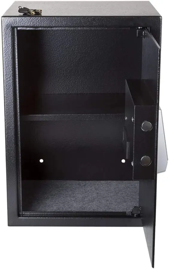 Digital Safes Extra-Large Steel Keypad 2 Manual Override Keys Protect Money Box Jewelry Passports for Home and Office — image 5