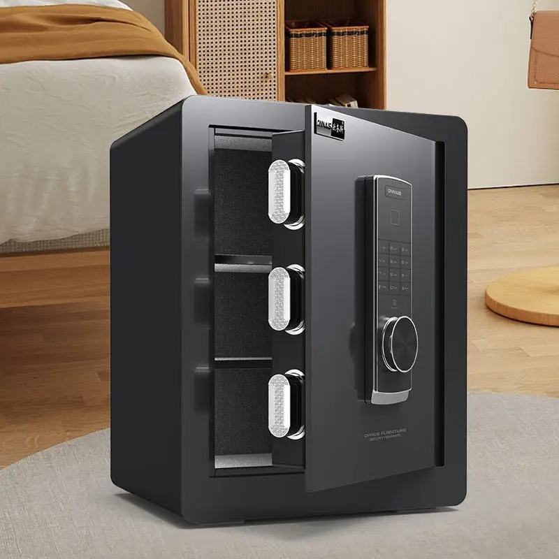 Jewelry Money File Security Safes Office Home Bank Hotel Fingerprint Fireproof Safe Box — view 1