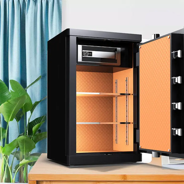 Safe Box for Money Fingerprint Fireproof Safe Box Store Money/Jewelry Office Automatic Digital Safes — image 5