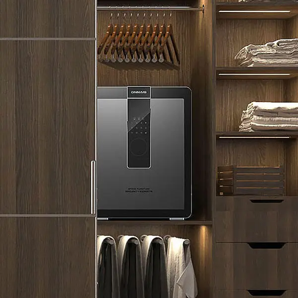 Electronic Digital Steel Office Bank Home Safety Money Safe Box WiFi Hidden Storage Safe Deposit Box — image 7