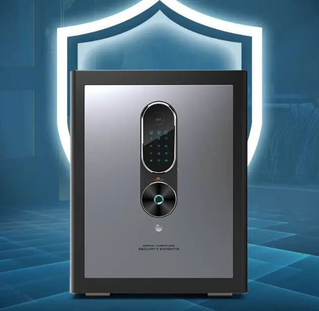 Smart Home Hotel Digital Mini Safe Box Fingerprint Password Wifi Key Safe Lock Box Jewelry Money Safes — image 6