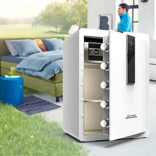 Office Home Automatic Digital Security Fireproof Smart Safe Box Store Money Jewelry Electronic Safe Box — view 1