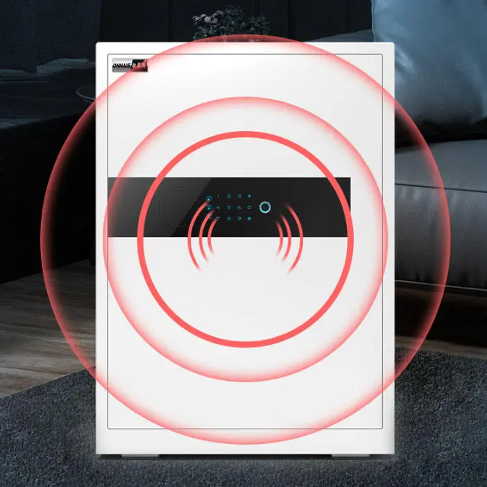 Home Smart Electronic Digital Safe Box Fingerprint Jewelry Money Safe Coffre Fort Hidden Secret Wall Safes — image 5
