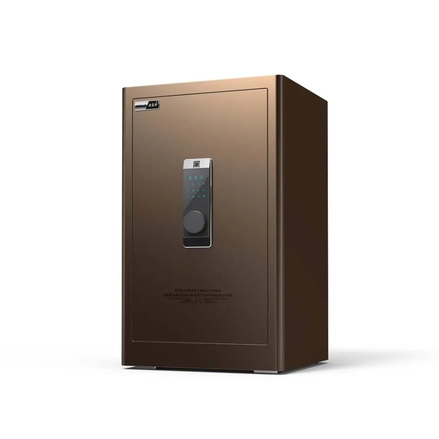 Smart Digital Fingerprint Safe Deposit Box Small Coffer Fort Money Home Hotel Office Safe — image 5