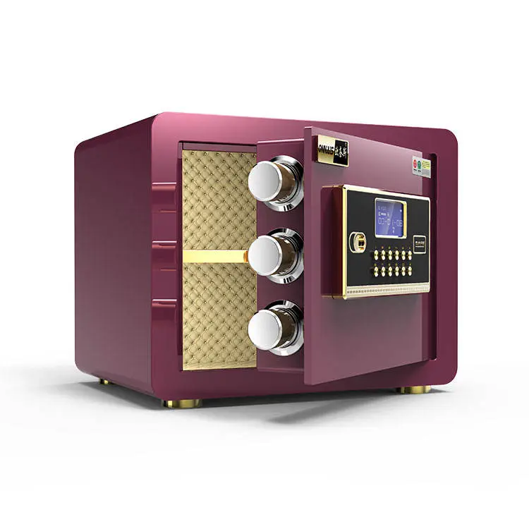 Mini Digital Fireproof Security Safe Wall Hidden Waterproof Money Cash Password Safe Deposit Box — image 3