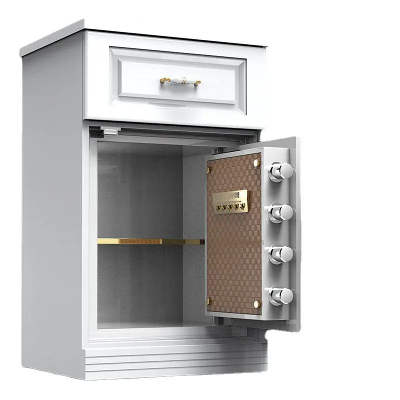 Hotel Home Steel Wifi Bedside Safe Storage Cabinet Smart Fingerprint Password Caja Fuertes Money Safe Box — view 1