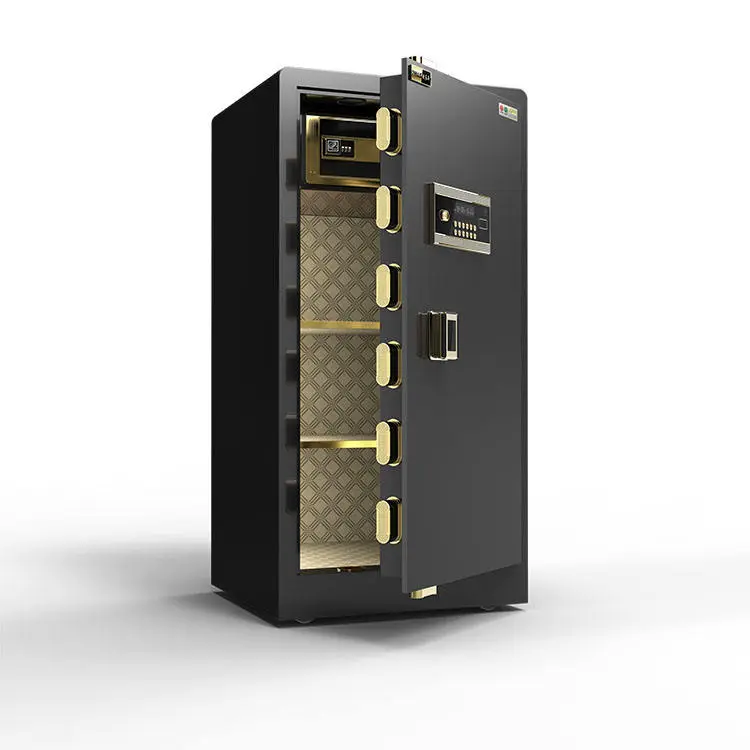 Large Business Secure Work Home Office House Electronic Fingerprint Safe Commercial Caja Fuertes Safe — image 4