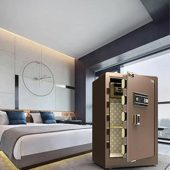 100/120/150Cm Home Office Large Fingerprint Password Steel Anti-Theft Wall Alarm Money Safe Deposit Box — image 6
