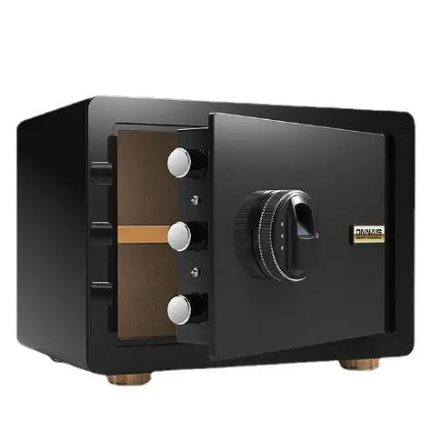 Secure Smart Mini Safe Box Electronic Digital Fingerprint Home Metal Money Coffre Fort Portable Small Safe — view 1