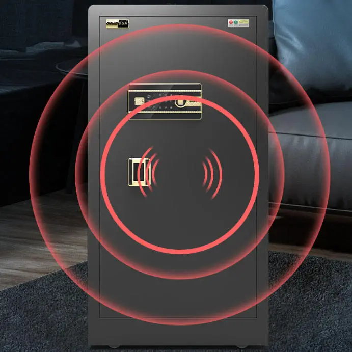 Double Door Electronic Secure Deposit Steel Safe Box for Money Storage Safe Box Home Office Safe Locker — image 5