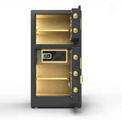 Large Digital Electronic Smart Double Door Security Money Safe Box for Hotel Office Home Caja Fuertes — image 3