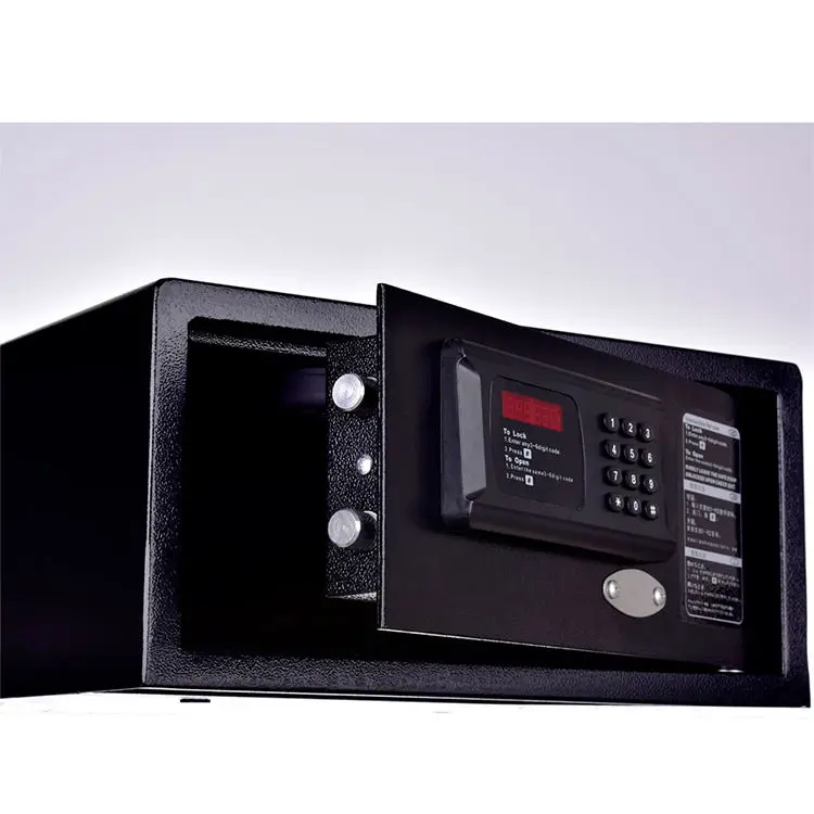 Electronic Code Security Safe Box Hotel Use Mini Digital Lock Iron Money Safe Small Size Cofre — image 3