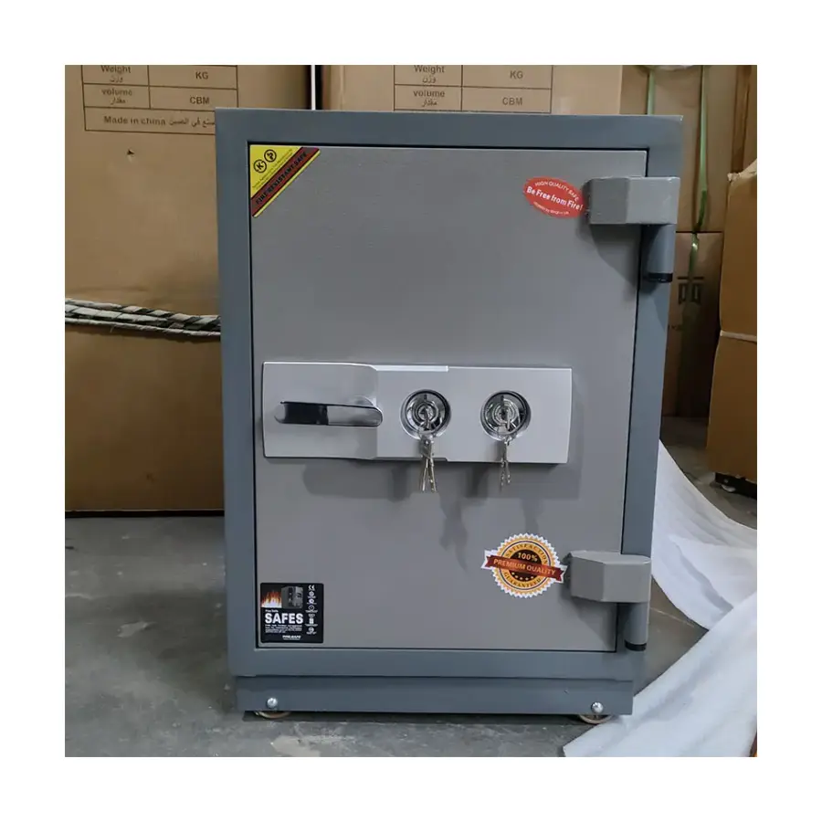 Steel Home Office Security Deposit Safe Fire-Resistant Safe Fireproof Safe Box for Jewelry Money Valuables Storage — view 1