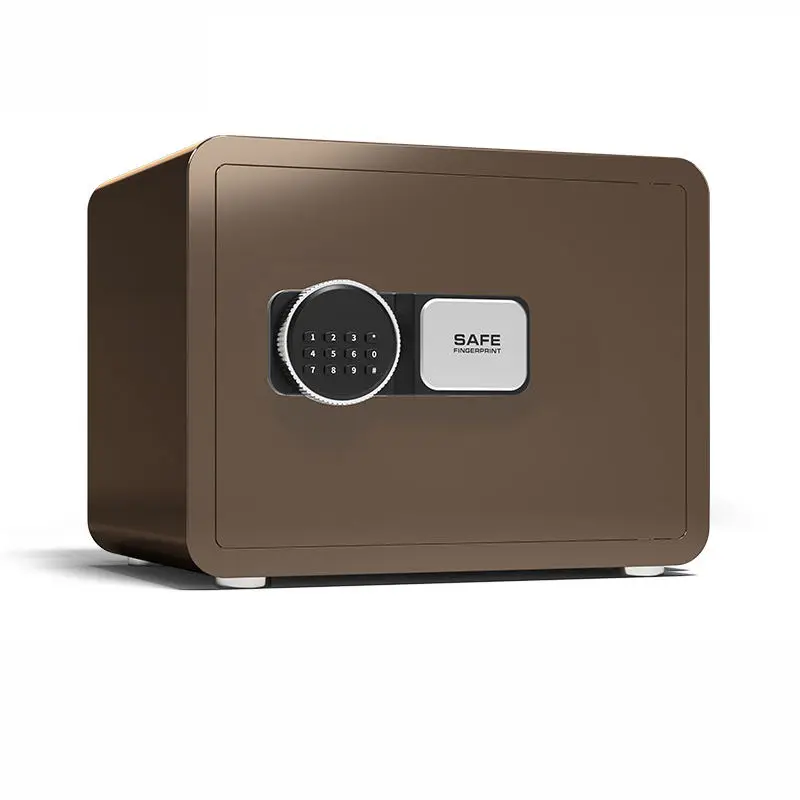 High-end Mini Size Elegant White Home Cash Box Electronic Money Safe Box — image 5