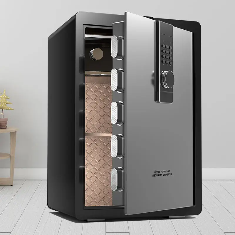 Home Safe Electronic Digital Fingerprint Safe Steel Office Safe — image 3