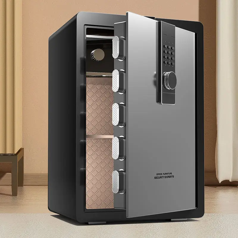Home Safe Electronic Digital Fingerprint Safe Steel Office Safe — image 4