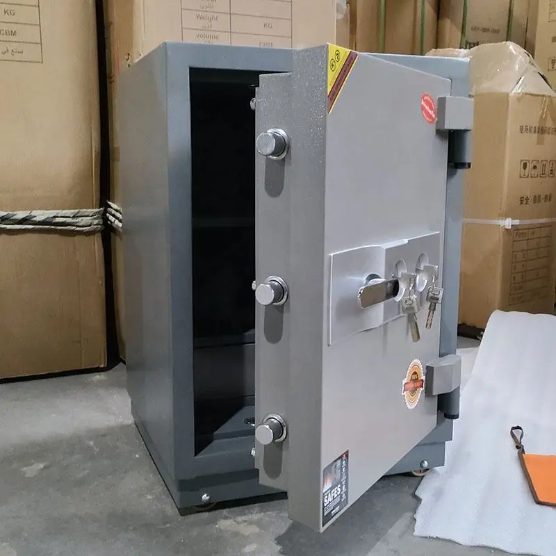 Home Money Deposit Office Steel Safes Box Fireproof Digital Deposit Safe High Security Fire Cabinet Safe — image 5