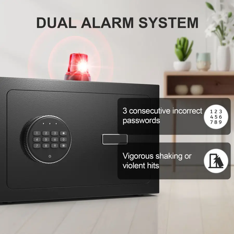 GDLT Safe Box Digital Security Electronic Small Safes Box for Home — image 6