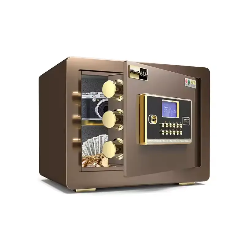 Bedroom Closet Safety Fingerprint Safe Box Fingerprint Lock Safe — view 1