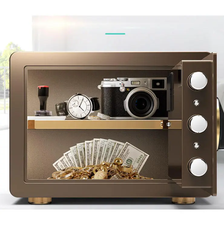 Bedroom Closet Safety Fingerprint Safe Box Fingerprint Lock Safe — image 2
