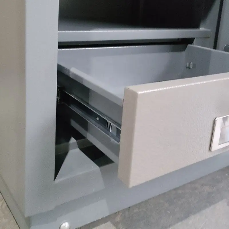 Mechanical Password 2 Keys Combination Fireproof Safe Fire Resistant Safe Box for Money Security Home Office — image 7