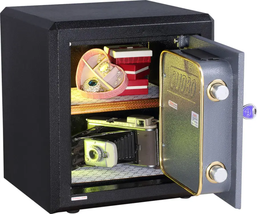 Heavy Duty Fireproof Safe Box Fire Resistant Electronic Locking Home Office Document Money Digital Safe Box — image 3