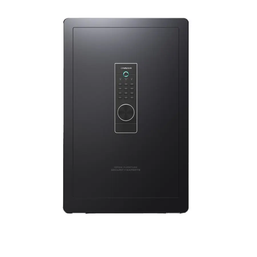 Steel Security Biometric Digital Money Safe Box Fingerprint Home Hotel Combination Electronic Safes — view 1