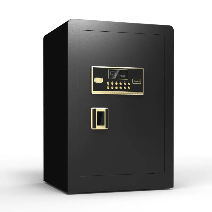 Safe and Sturdy Anti-pry and Anti-theft Home Office Electronic Digital Safe Home Safety Box Fingerprint Safe — image 3