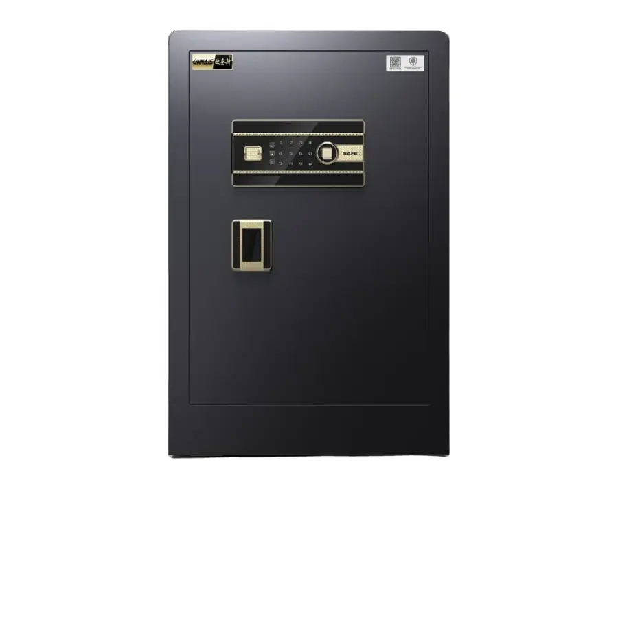 Home Security Safe Box Fingerprint Safe Box Storage Documents Jewelry Digital Security Safe — view 1