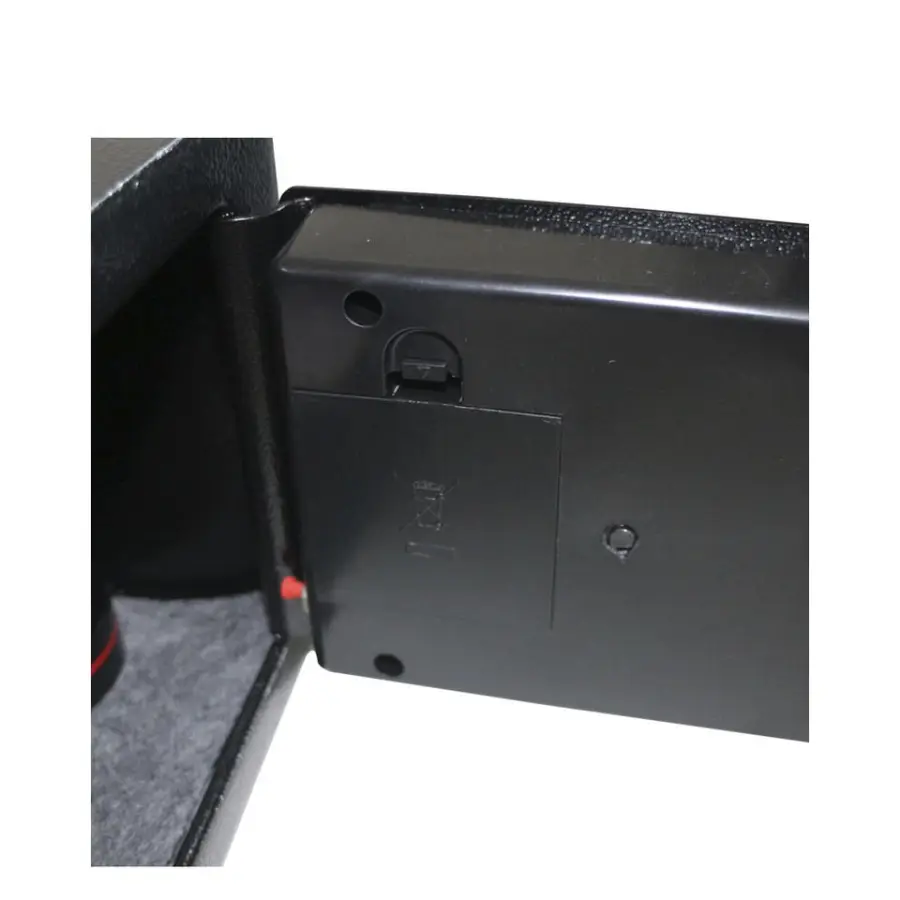 Digital Smart Safe Box Home Use Safes Small Secure Box Cold Rolled Steel Solid Light Gold Keyboard — image 6