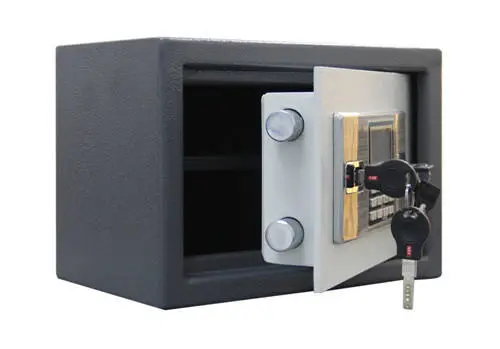 Small Digital Intelligent Money Hotel Safe Box, Smart Mini Hotel Safety Box — image 3