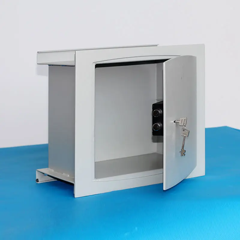 Wholesale Customized Multifunctional Solid Steel Safe Deposit Box Key and Electronic Digital Lock Wall Mounted — image 3