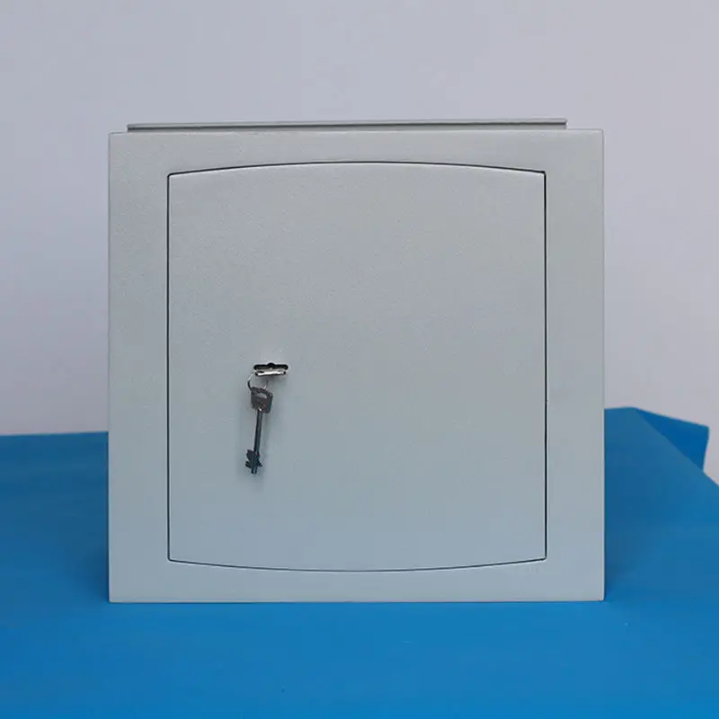 Wholesale Customized Multifunctional Solid Steel Safe Deposit Box Key and Electronic Digital Lock Wall Mounted — image 4