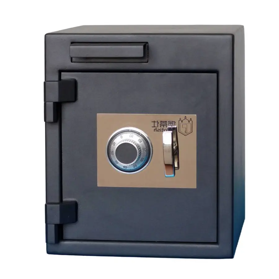 Secret Money Deposit Safe Box Cheap Factory Price Black Color Money Deposit Safe — image 2