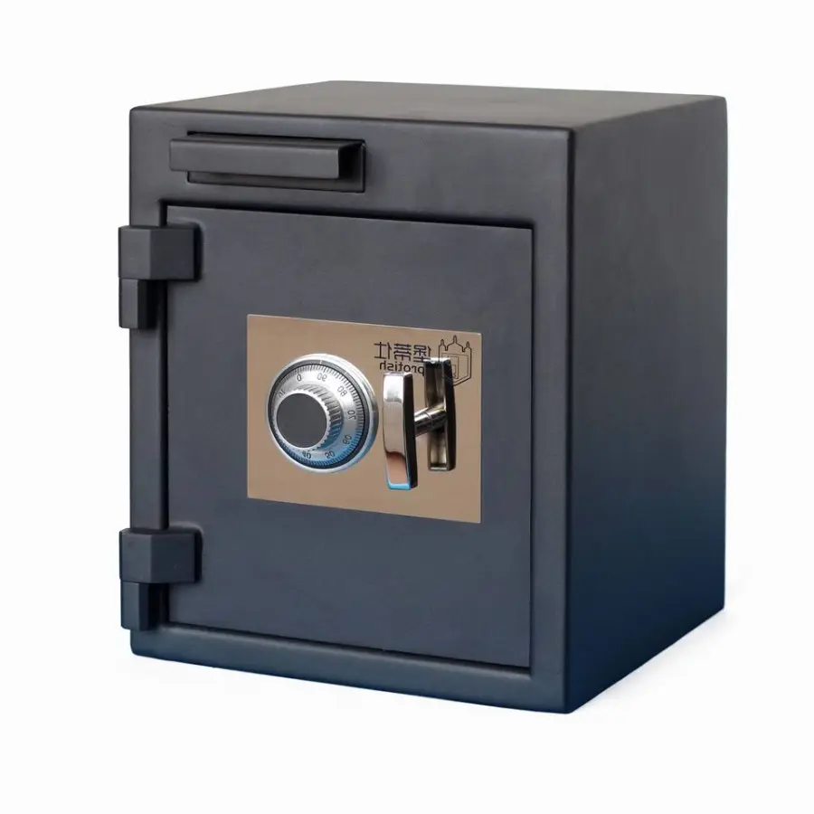 Secret Money Deposit Safe Box Cheap Factory Price Black Color Money Deposit Safe — image 3