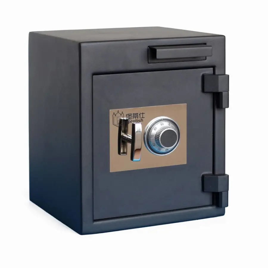 Secret Money Deposit Safe Box Cheap Factory Price Black Color Money Deposit Safe — image 4