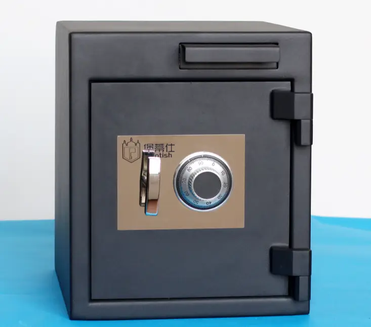 Pull Drawer Antitheft Deposit Safe Box with Digital Money Locker — image 2