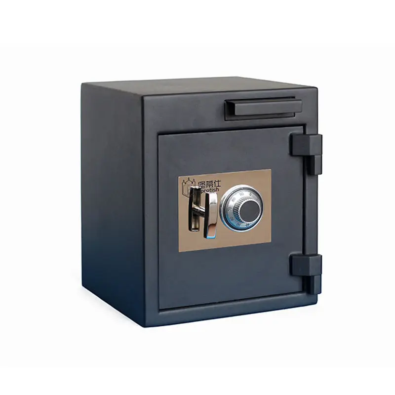 New Collection Electronic Digital Lock Safe Box with Key Lock Pull Drawer Electronic Depository Safe — view 1