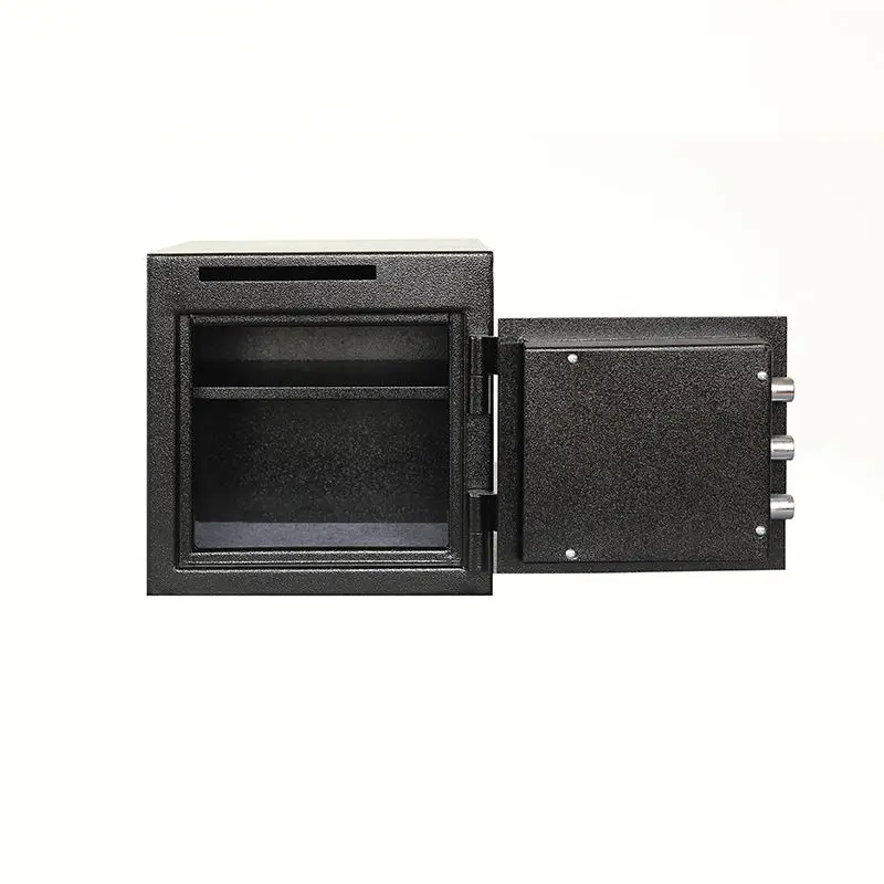 Hot Selling Front Drop Digital Safe Deposit Box With Electronic Lock Keys — image 2