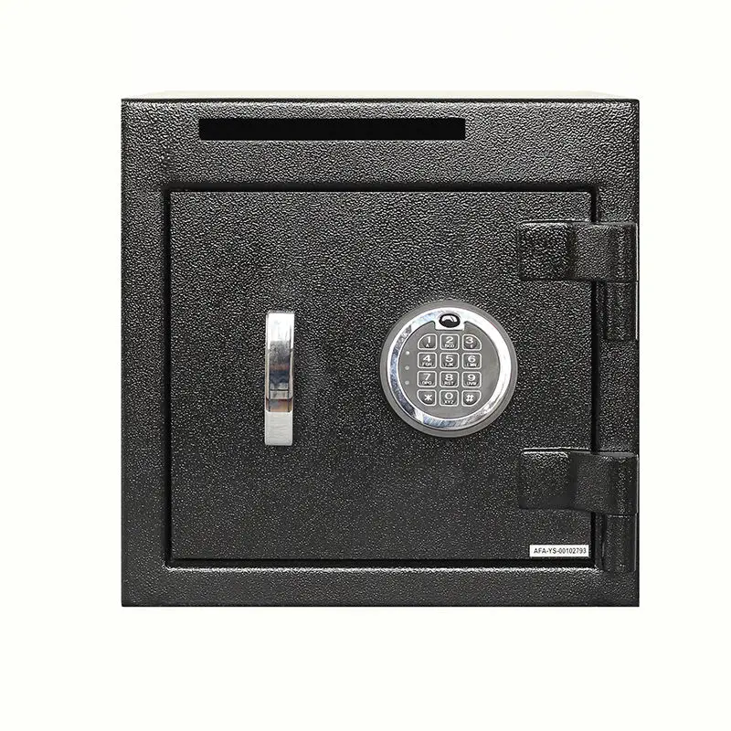 Hot Selling Front Drop Digital Safe Deposit Box With Electronic Lock Keys — image 4