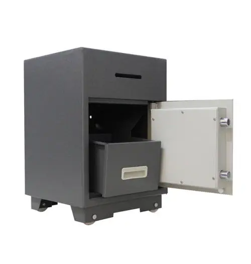 Factory Supply Front Drop Depositary Money Drop Bank Safe Locker — image 5