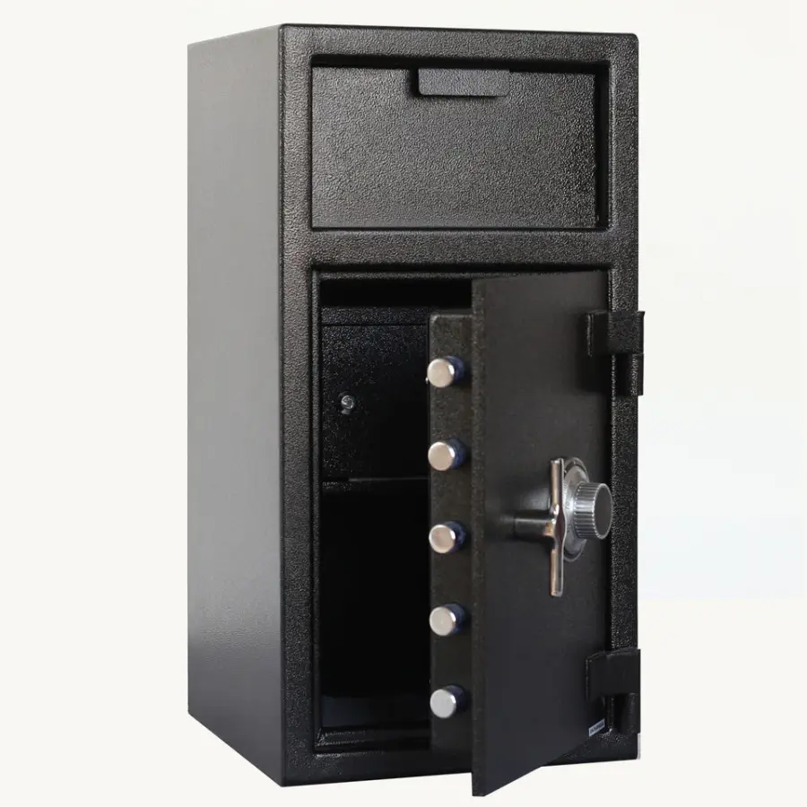 Factory Supply Smart Electronic Deposit Safe Locker Money Safe Box with Lock — view 1