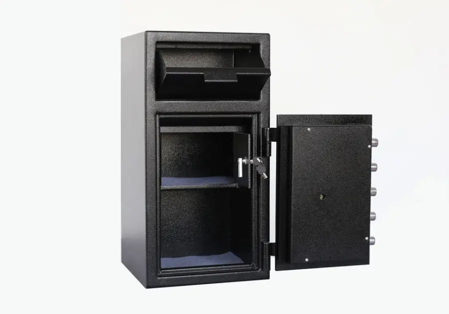 Factory Supply Smart Electronic Deposit Safe Locker Money Safe Box with Lock — image 7