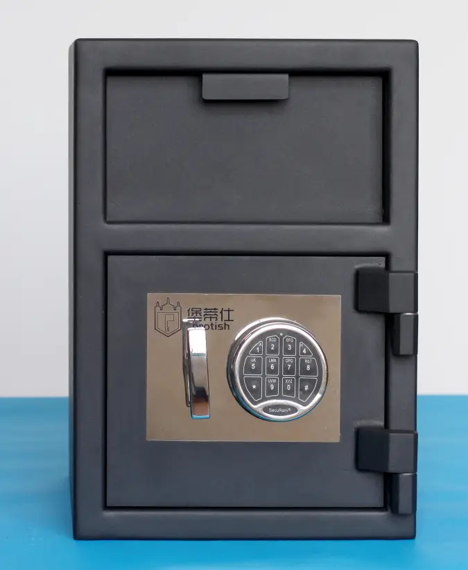 Front Loading Depository Cash Safe Deposit Box with Compartment Body , Door Drop Safe SFD51 — image 2