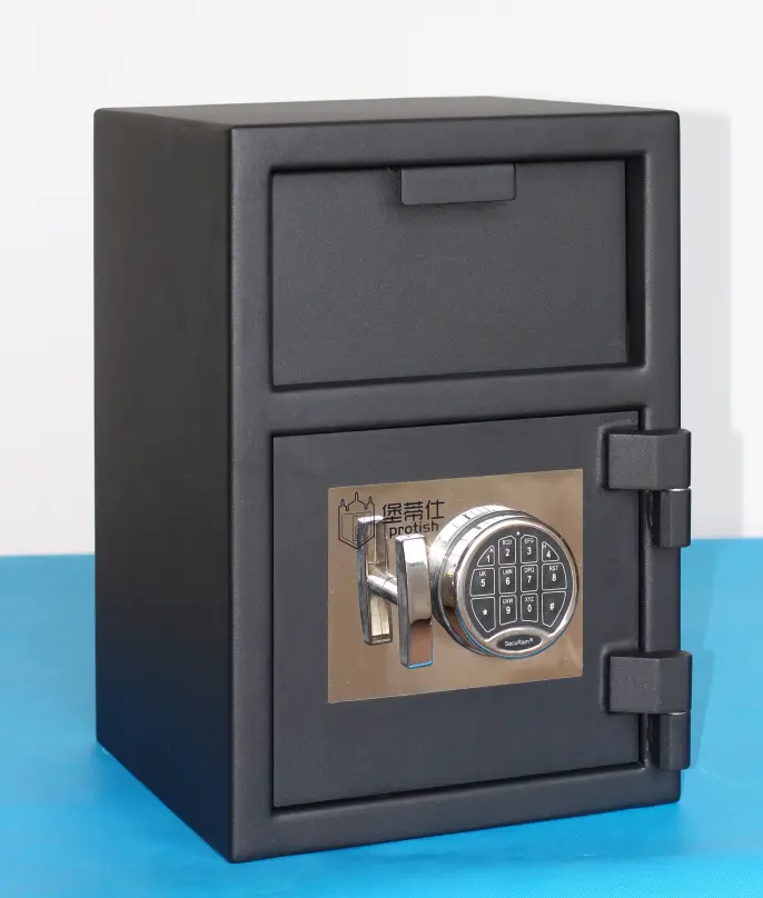 Front Loading Depository Cash Safe Deposit Box with Compartment Body , Door Drop Safe SFD51 — image 3