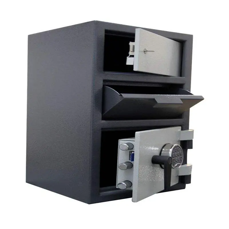 Manufacturer Wholesale Custom Solid Steel Key Safe Outdoor Electronic Lock with 12MM Main Door Emergency Keys Black/Gray 47KG — image 2