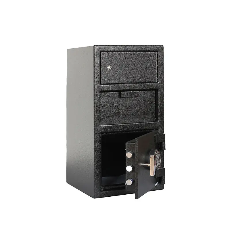 Manufacturer Wholesale Custom Solid Steel Key Safe Outdoor Electronic Lock with 12MM Main Door Emergency Keys Black/Gray 47KG — image 5